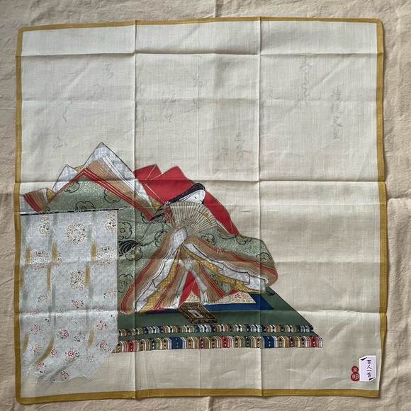 VTG Collectable Ancient China Scarf/Bandana - Picture 3 of 8